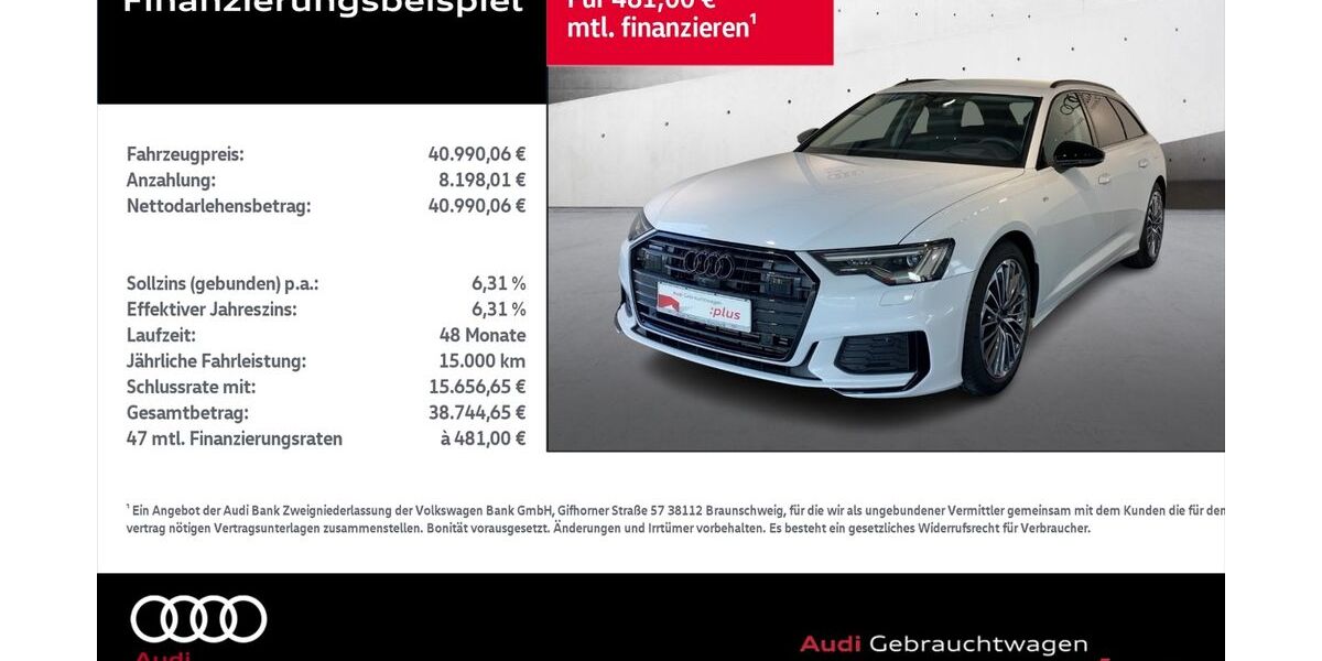 Audi A6 64.871 km 40.990 &euro; Rostock 18059