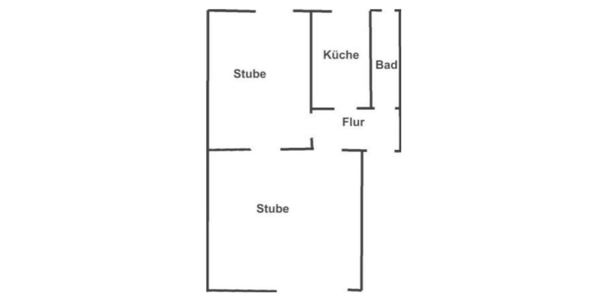 Etagenwohnung Rostock Hansaviertel - 2 Zimmer, 50 m&sup2;, 522&euro; | Angebot:25830951