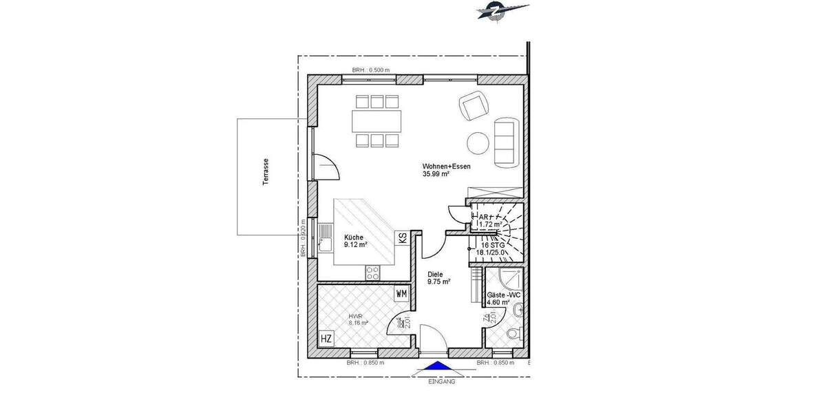 Doppelhaushälfte Rostock Lichtenhagen - 5 Zimmer, 127 m&sup2;, 499.500&euro; | Angebot:25745655