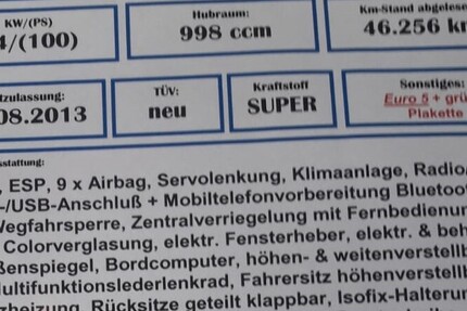 Ford B-Max 62.000 km 7.500 € Rostock 18055