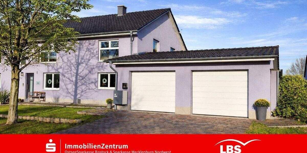 Doppelhaushälfte Dummerstorf Petschow - 6 Zimmer, 185 m&sup2;, 475.000&euro; | Angebot:25675681