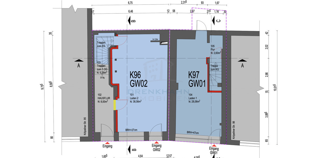 Gewerbeobjekt Rostock Stadtmitte - 2.200.000&euro; | Angebot:25665349