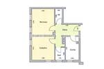 Etagenwohnung Rostock / Reutershagen Reutershagen - 2 Zimmer, 60 m&sup2;, 720&euro; | Angebot:26744876
