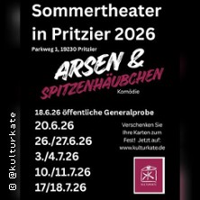 Arsen & Spitzenhäubchen 11.07.2026 Freilichttheater Kulturkate