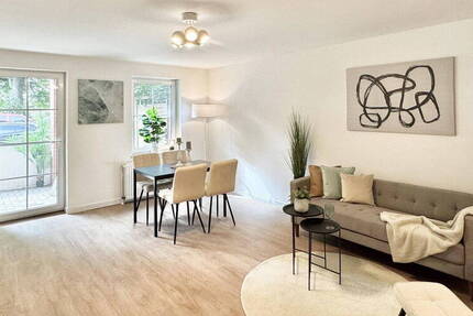 Traumhafte 3-Zimmer-Wohnung mit eigener Terrasse in begehrter Strandlage - ab sofort frei