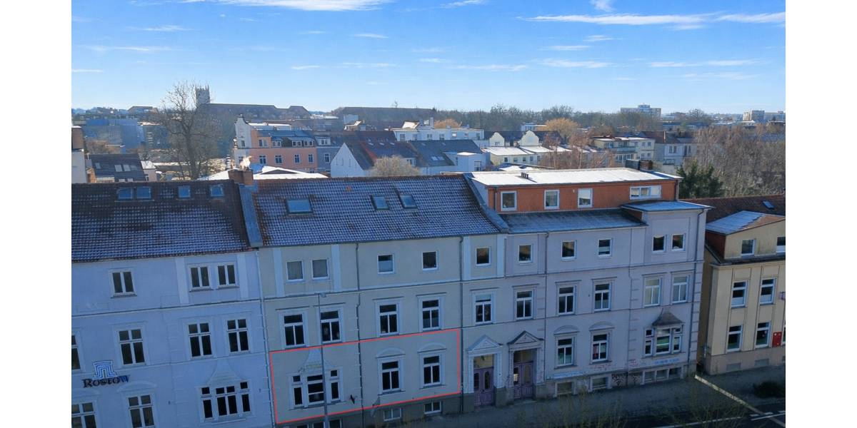 Etagenwohnung Rostock - 3 Zimmer, 90 m&sup2;, 299.000&euro; | Angebot:26275984