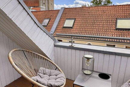 Traumhafte DG-Whg. in der Östlichen Altstadt, Erstbezug nach Renovierung + Süd Balkon