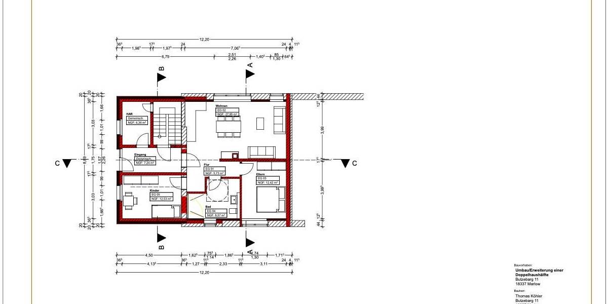 Einfamilienhaus Marlow Fahrenhaupt - 5 Zimmer, 150 m&sup2;, 270.000&euro; | Angebot:26037010