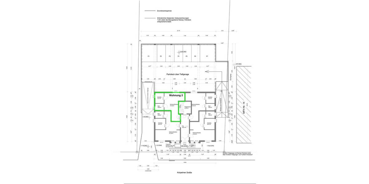 Etagenwohnung Bad Doberan - 2 Zimmer, 44 m&sup2;, 670&euro; | Angebot:26758824