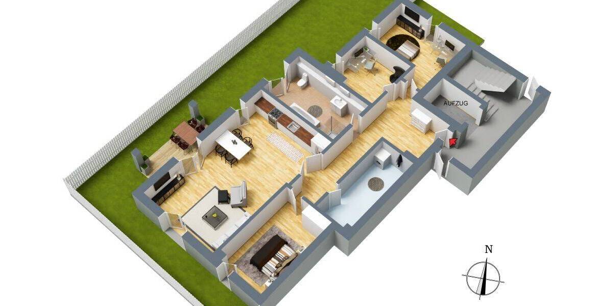 Etagenwohnung Kühlungsborn - 4 Zimmer, 118 m&sup2;, 598.000&euro; | Angebot:25701051