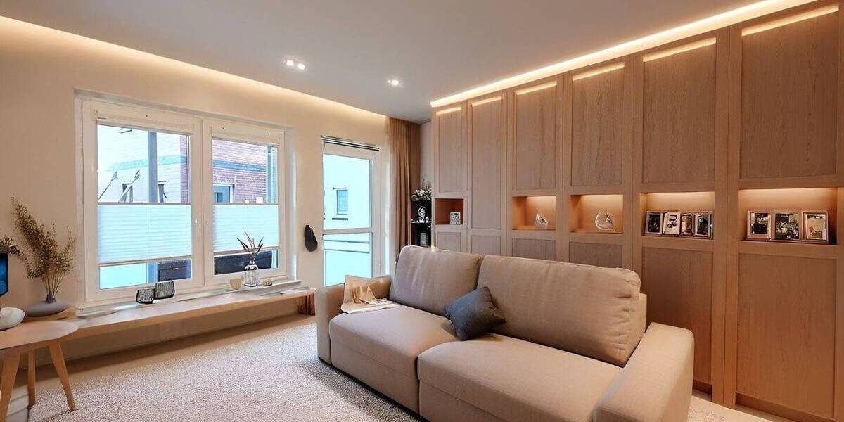 Etagenwohnung Rostock Hohe Düne - 2 Zimmer, 59 m&sup2;, 265.000&euro; | Angebot:23627192