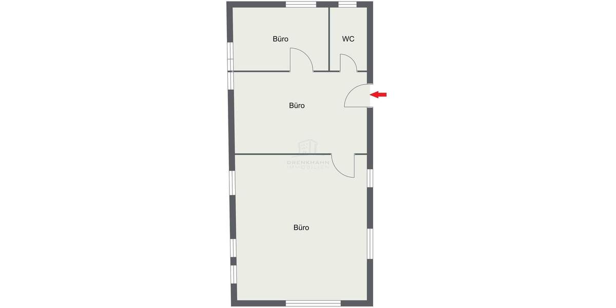 Gewerbeobjekt Rostock Stadtmitte - 4 Zimmer, 75 m&sup2;, 850&euro; | Angebot:24515690