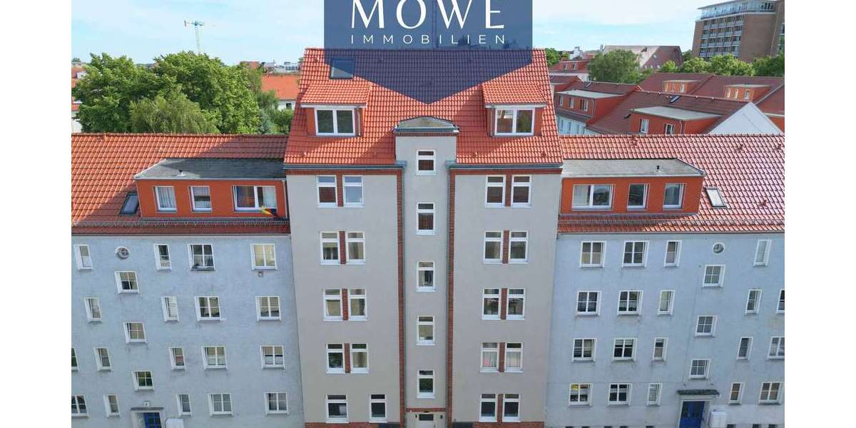 Etagenwohnung Rostock Stadtmitte - 2 Zimmer, 50 m&sup2;, 182.000&euro; | Angebot:26944591