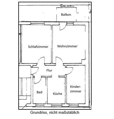 Erdgeschoßwohnung Rostock Alt Bartelsdorf - 3 Zimmer, 62 m&sup2;, 713&euro; | Angebot:26348271