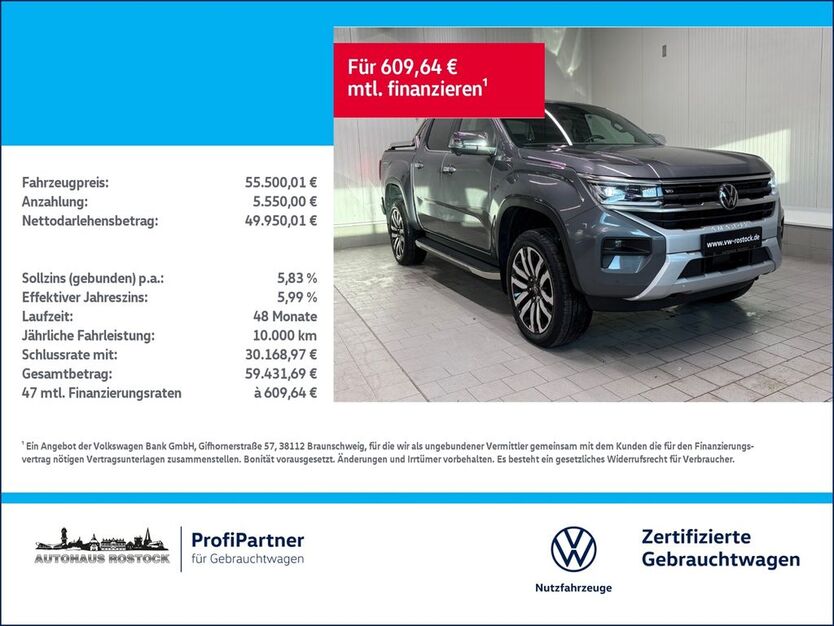 VW Amarok 29.500 km 54.500 € Rostock 18146