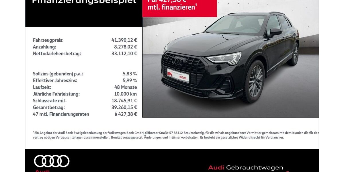 Audi Q3 26.990 km 41.390 &euro; Rostock 18059
