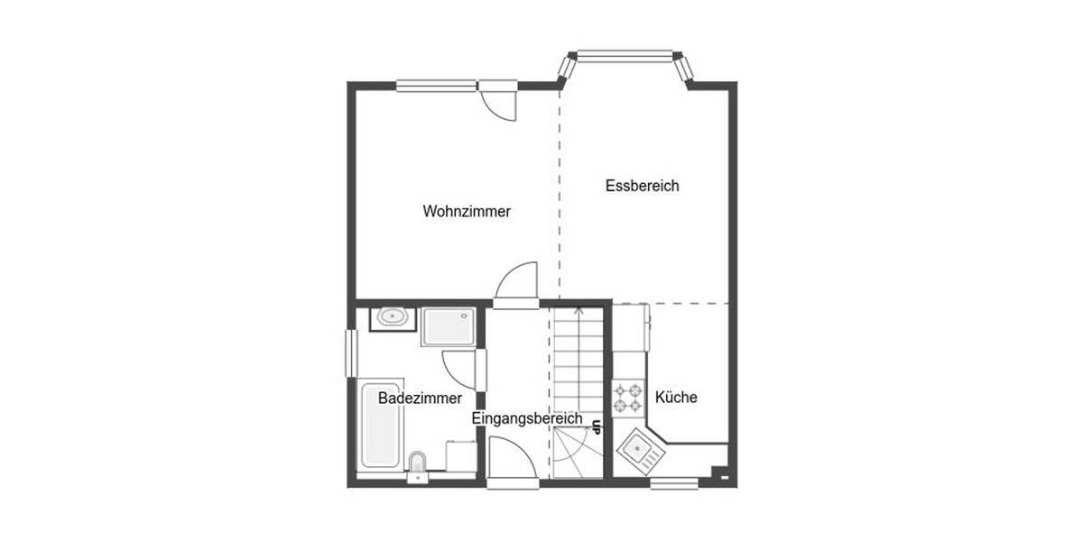 Einfamilienhaus Rostock Diedrichshagen - 3 Zimmer, 75 m&sup2;, 428.000&euro; | Angebot:26555737