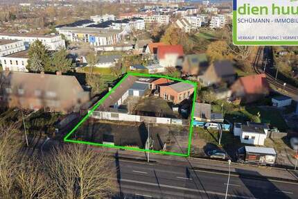 Gewerbegrundstück mit Baugenehmigung für ein Mehrfamilienhaus inkl. Planung in Top-Lage in Rostock zimmer