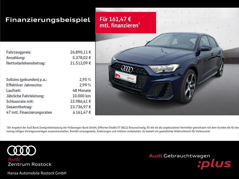 Audi A1 7.752 km 26.890 € Rostock 18059