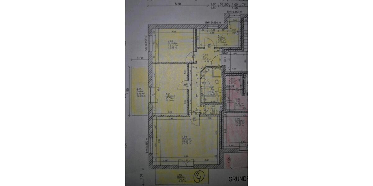 Etagenwohnung Ribnitz-Damgarten Damgarten - 3 Zimmer, 82 m&sup2;, 944&euro; | Angebot:26678713