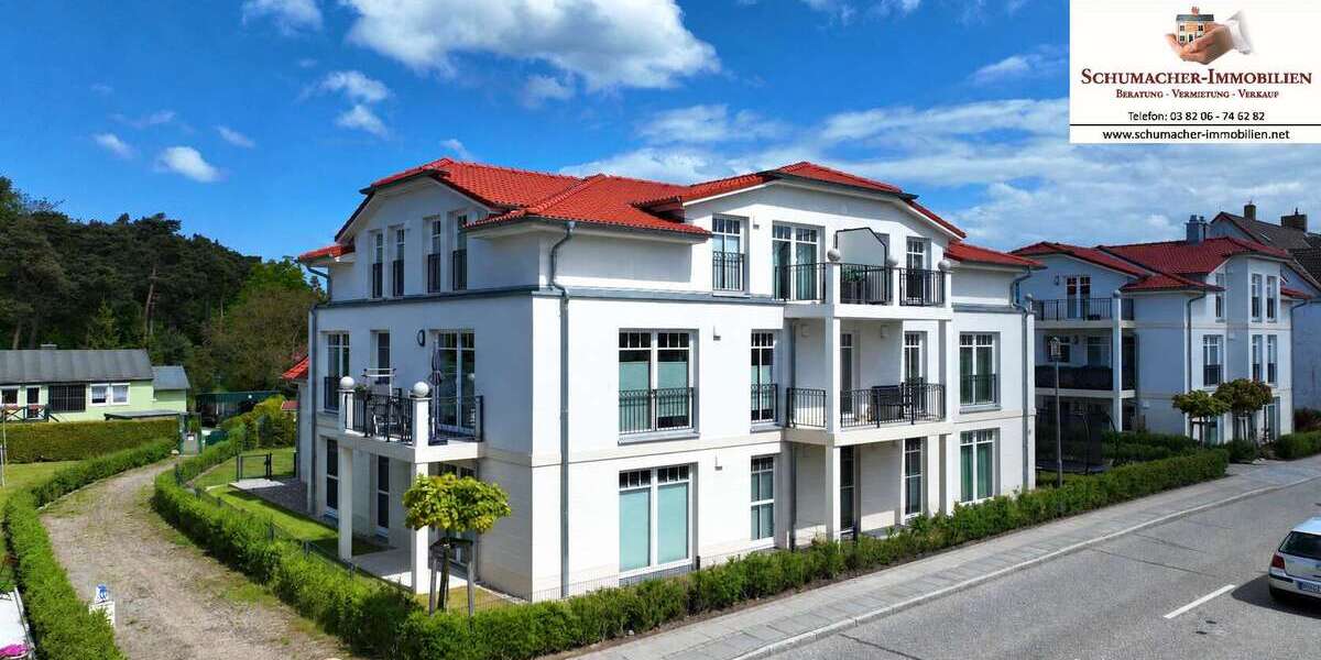 Etagenwohnung Kühlungsborn - 4 Zimmer, 118 m&sup2;, 528.000&euro; | Angebot:27198738