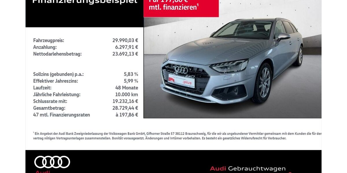Audi A4 40.689 km 29.390 &euro; Rostock 18059