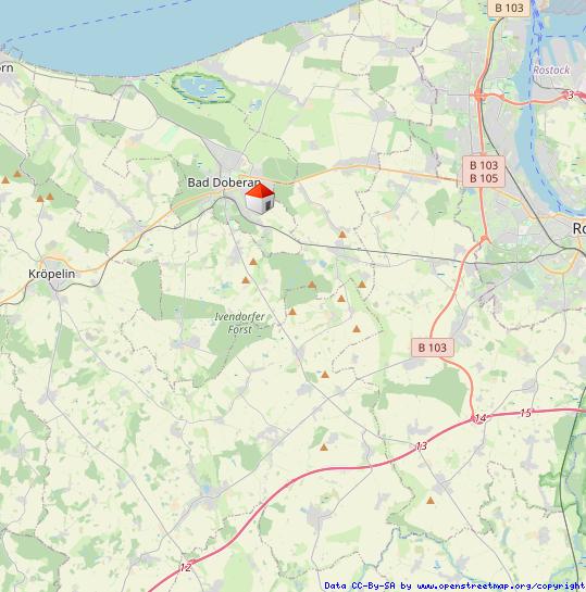 Etagenwohnung Bad Doberan - 2 Zimmer, 69 m&sup2;, 990&euro; | Angebot:23025067