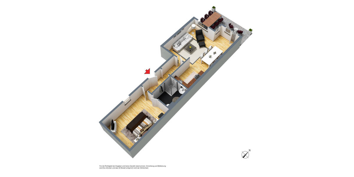 Etagenwohnung Graal-Müritz Müritz - 2 Zimmer, 56 m&sup2;, 240.000&euro; | Angebot:25701028