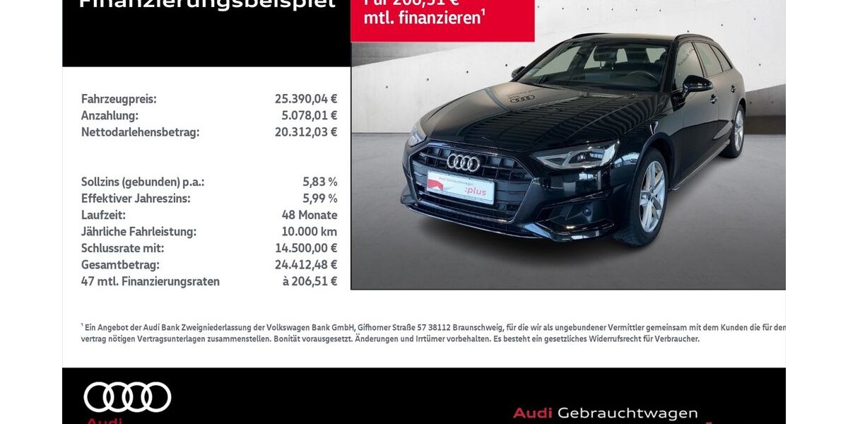 Audi A4 76.083 km 25.390 &euro; Rostock 18059
