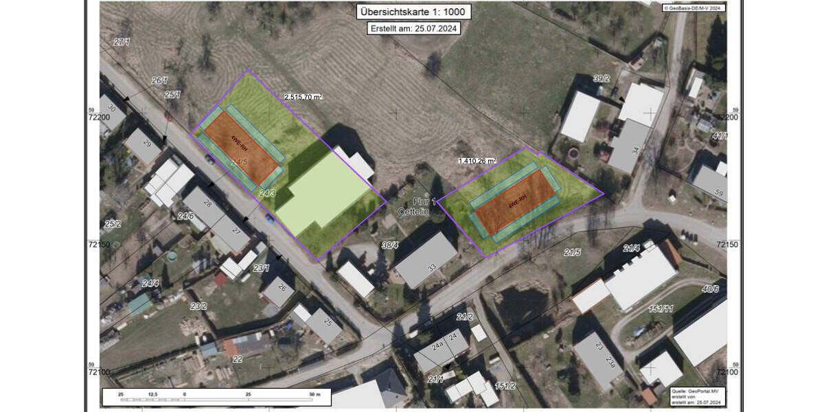 Grundstück Zepelin / Oettelin Zepelin - 300.000&euro; | Angebot:25663578