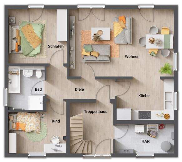 Einfamilienhaus Satow - 6 Zimmer, 163 m&sup2;, 259.500&euro; | Angebot:26694651
