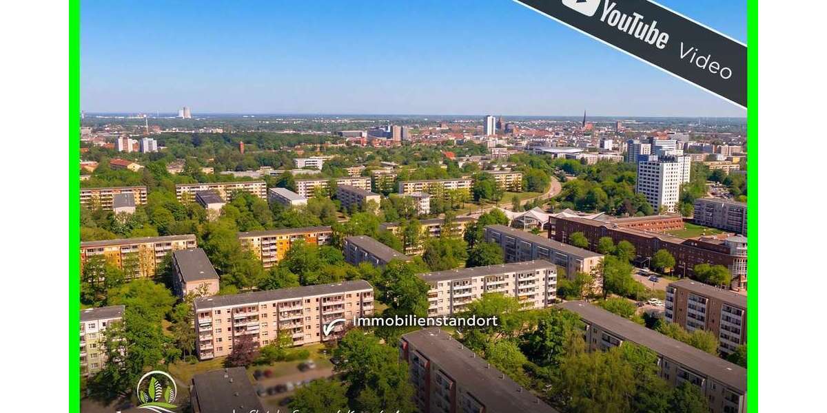 Etagenwohnung Rostock Biestow - 3 Zimmer, 62 m&sup2;, 172.500&euro; | Angebot:26801593