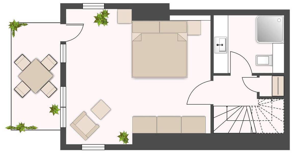 Etagenwohnung kühlungsborn - 2 Zimmer, 55 m&sup2;, 349.000&euro; | Angebot:26092398