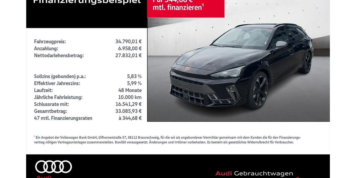 Cupra Leon 6.043 km 32.590 &euro; Rostock 18059