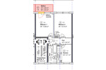 Etagenwohnung Sanitz - 2 Zimmer, 55 m&sup2;, 749&euro; | Angebot:26649638