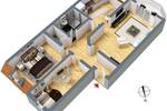 Etagenwohnung Ribnitz-Damgarten Ribnitz - 3 Zimmer, 64 m&sup2;, 120.000&euro; | Angebot:26686630