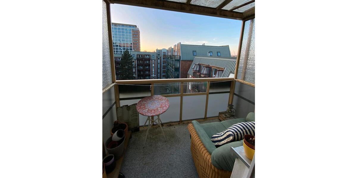 *Anfragestopp* möblierte 1-Zimmer Wohnung mit Balkon 1 zimmer