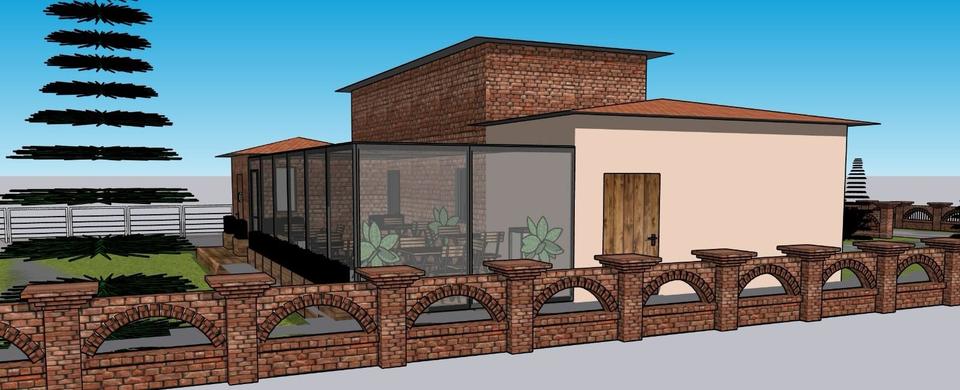 Erstbezug nach Kernsanierung - Gastro- Bistrofläche direkt am Bahnhof mit Wintergarten und Terrasse zimmer