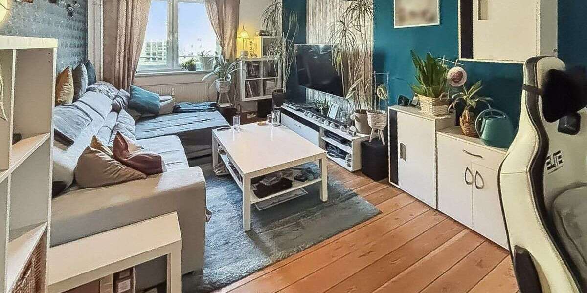 Etagenwohnung Rostock Hansaviertel - 2 Zimmer, 52 m&sup2;, 145.000&euro; | Angebot:25306189