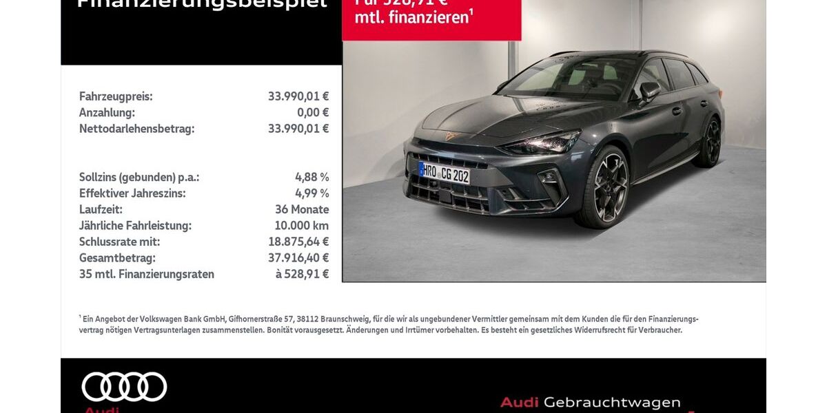 Cupra Leon 11.000 km 33.990 &euro; Rostock 18059