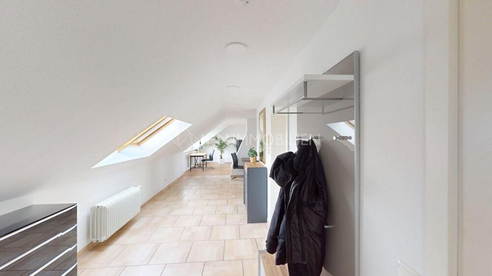 Dachgeschoßwohnung Rostock Alt Bartelsdorf - 2 Zimmer, 105 m&sup2;, 1.155&euro; | Angebot:24221560