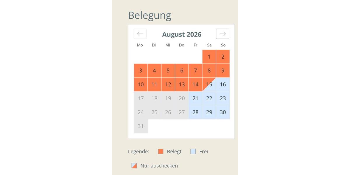 Ferienimmobilie Graal-Müritz Müritz - 81&euro; | Angebot:10135153