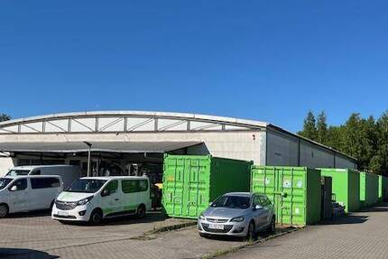 Gewerbehalle mit Lagerstruktur und effizientem Nutzungskonzept zimmer