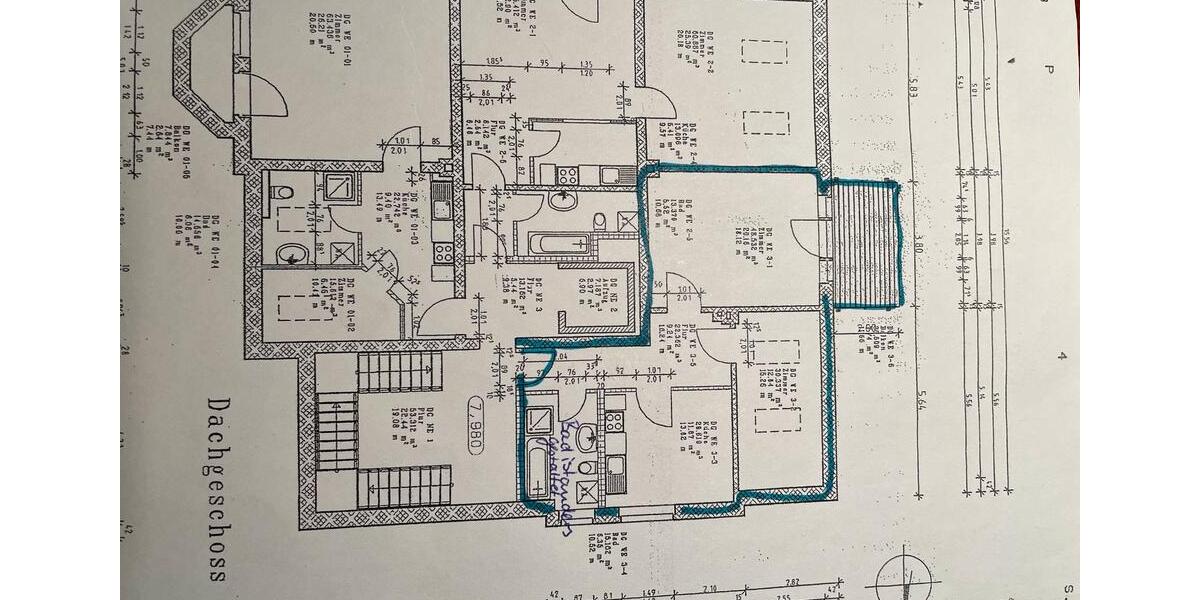 Dachgeschoßwohnung Bad Doberan - 2 Zimmer, 59 m&sup2;, 878&euro; | Angebot:25919771