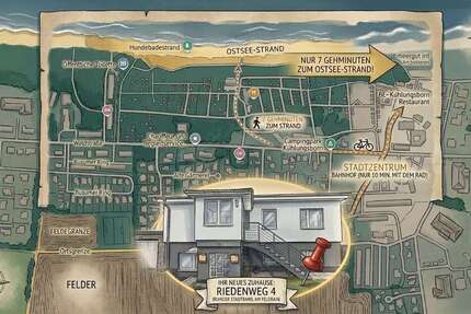 Haus Kühlungsborn - 7 Zimmer, 180 m&sup2;, 599.000&euro; | Angebot:25941865