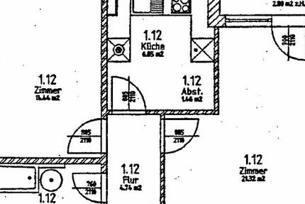 Wohnung Rostock Hohe Düne - 2 Zimmer, 56 m&sup2;, 550&euro; | Angebot:26252563