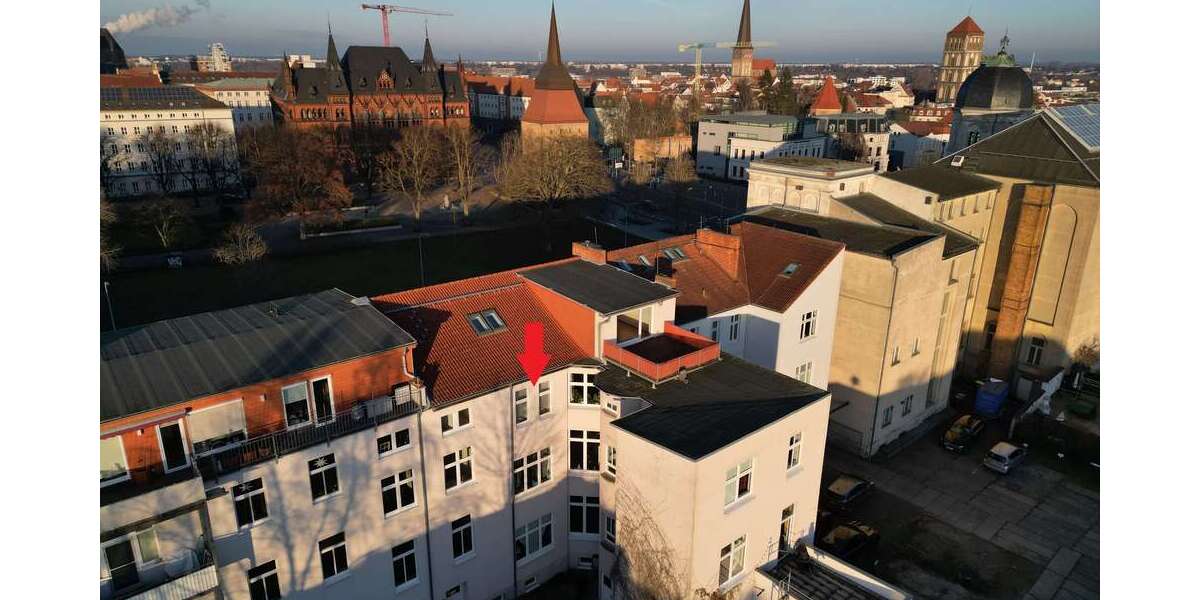 Etagenwohnung Rostock - 2 Zimmer, 77 m&sup2;, 279.000&euro; | Angebot:26275983