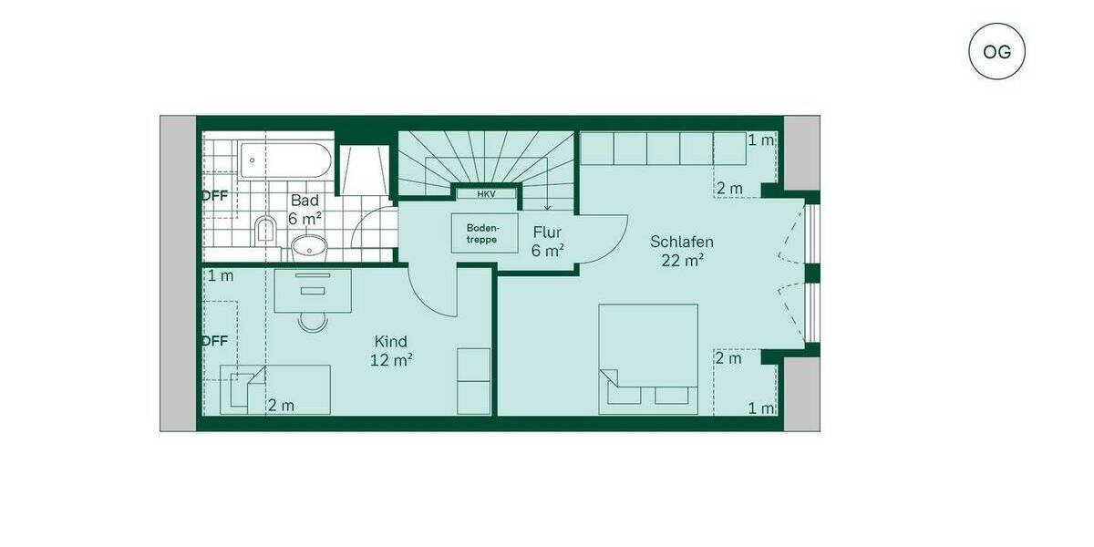 Reihenmittelhaus Ribnitz-Damgarten Pütnitz - 3 Zimmer, 101 m&sup2;, 380.190&euro; | Angebot:25664134