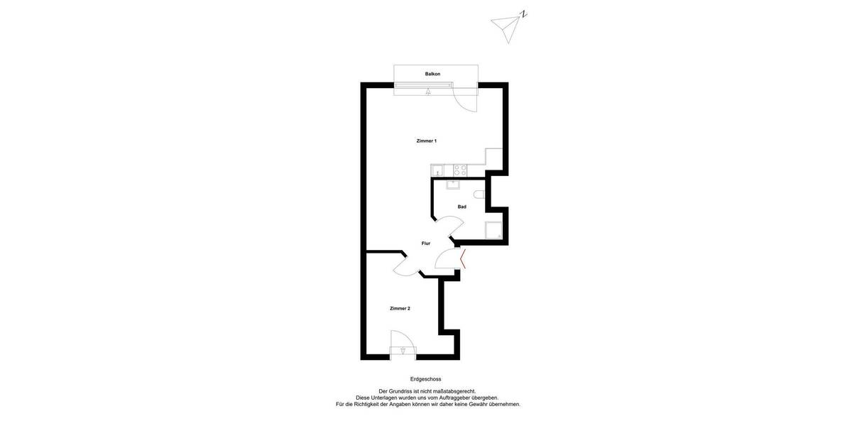 Etagenwohnung Börgerende-Rethwisch Börgerende - 2 Zimmer, 50 m&sup2;, 175.000&euro; | Angebot:26107794
