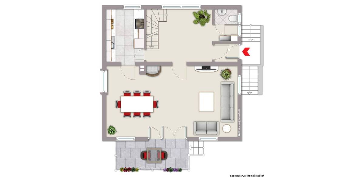 Einfamilienhaus Rostock Dierkow-Neu - 4 Zimmer, 106 m&sup2;, 283.000&euro; | Angebot:26330478